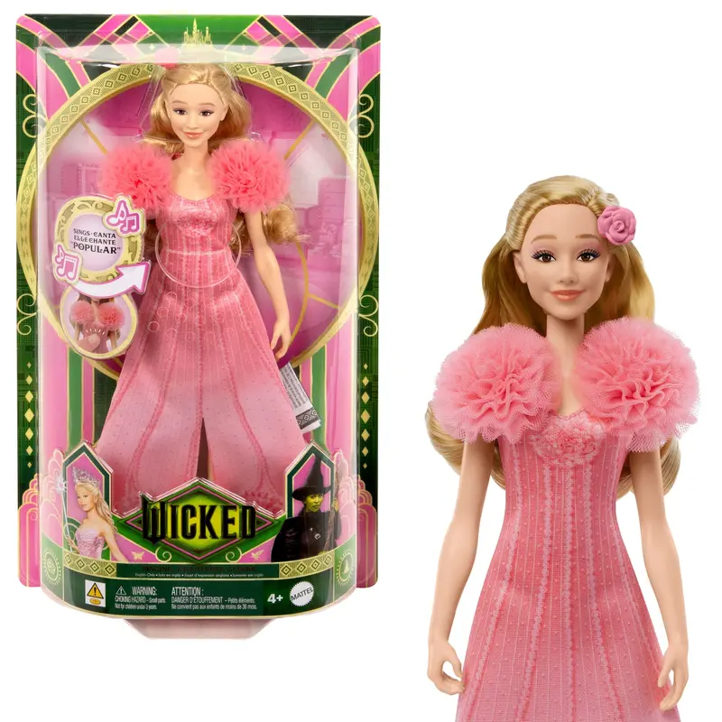 Wicked-Poupe Glinda Chantante-Avec Habillages et Accessoires