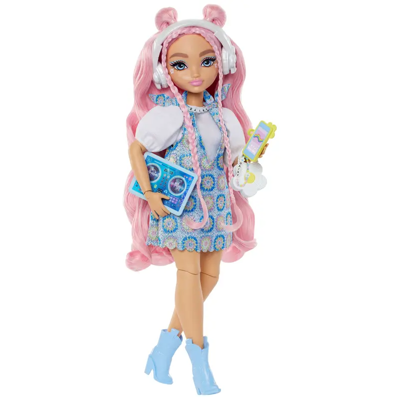 Barbie  quipe de Rve  Poupe Mode  Daisy Jean, 9 Accessoires