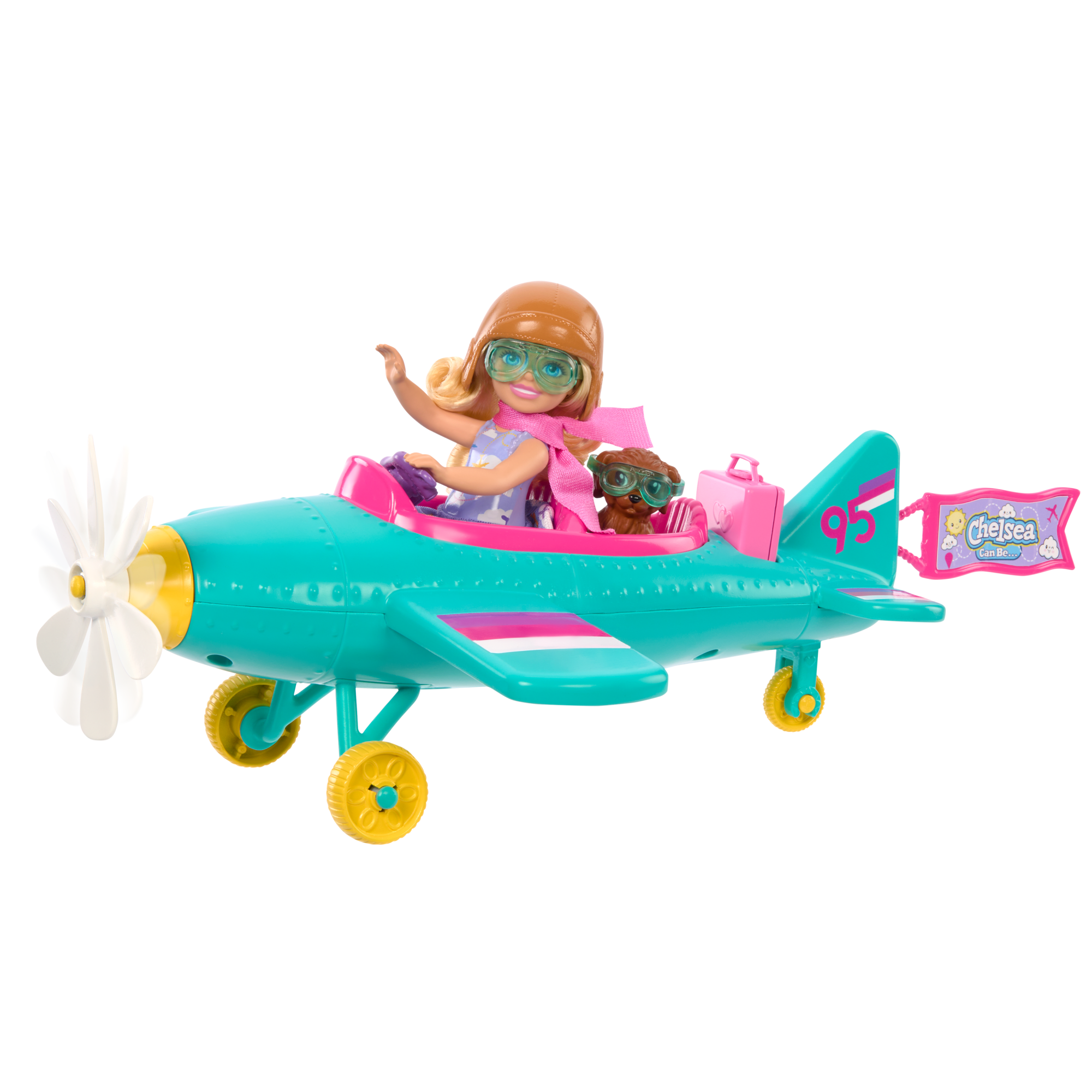 Barbie Conjunto de Brinquedo Chelsea Piloto de avio