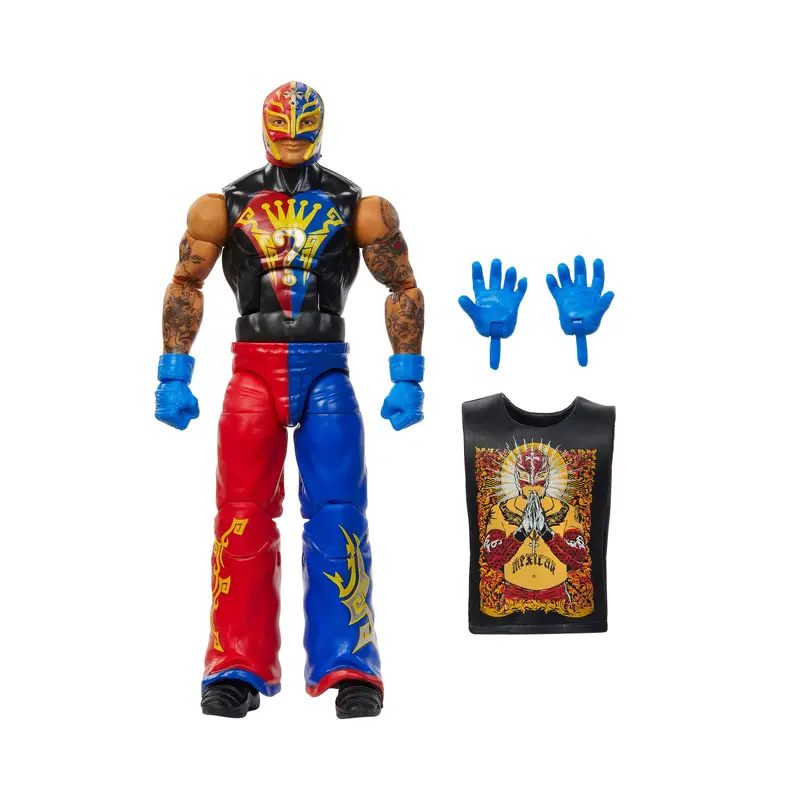 WWE Figura de Accin Elite Rey Mysterio
