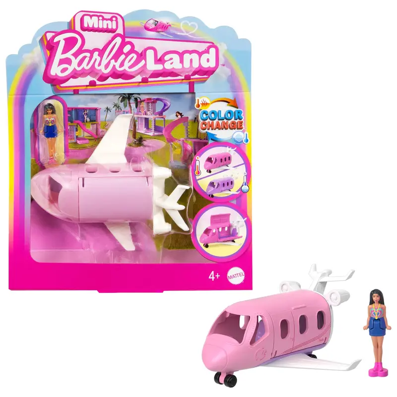 Barbie Mini BarbieLand Veculo para Boneca Avio dos Sonhos