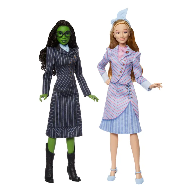 Wicked Muecas Wicked Set de Muecas Glinda y Elphaba Popular 2pk