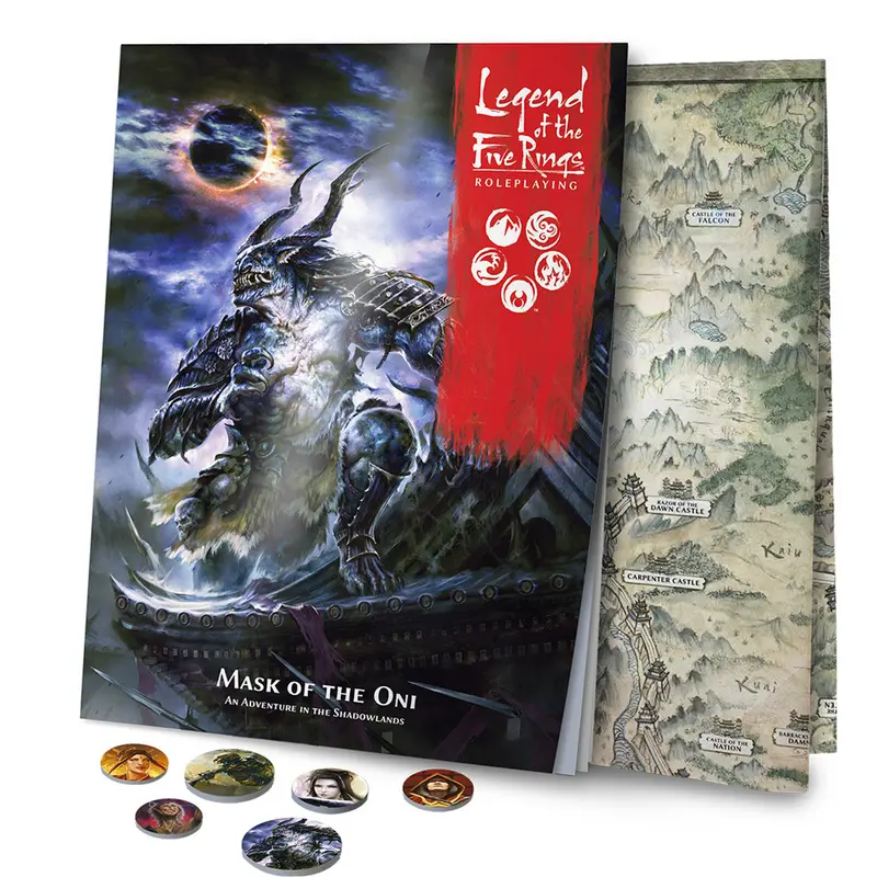 Fantasy Flight Games Legend of the Five Rings RPG Mask of the Oni Adventure