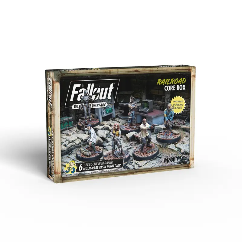 Fallout: Wasteland Warfare - Railroad Core Box (MUH052219)