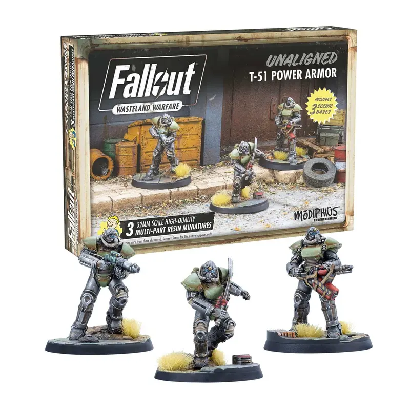 Fallout: Wasteland Warfare - Unaligned T51 Power Armour