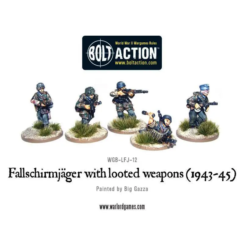 Fallschrimjager with Looted Weapons (1943-45)