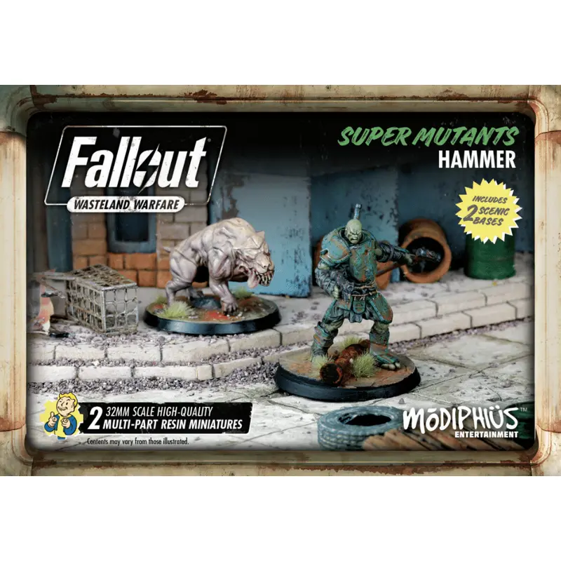 Fallout Wasteland Warfare Super Mutants Hammer