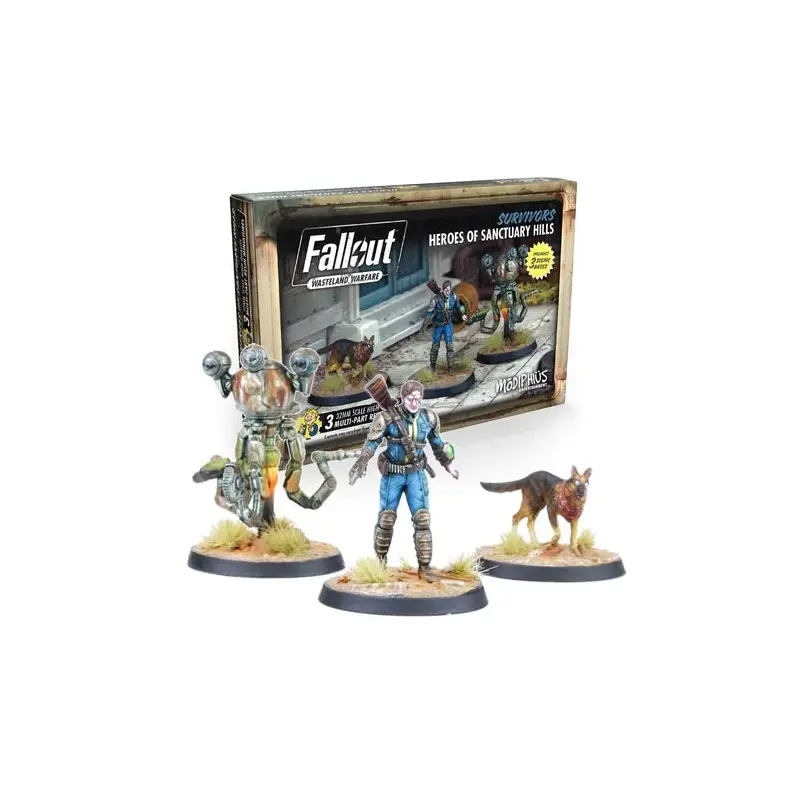 Fallout Wasteland Warfare Survivors Heroes of Sanctuary Hills