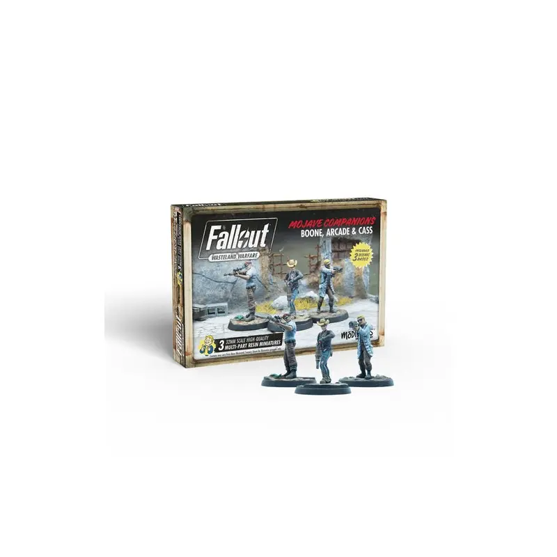 Fallout Wasteland Warfare - Boone Arcade and Cass