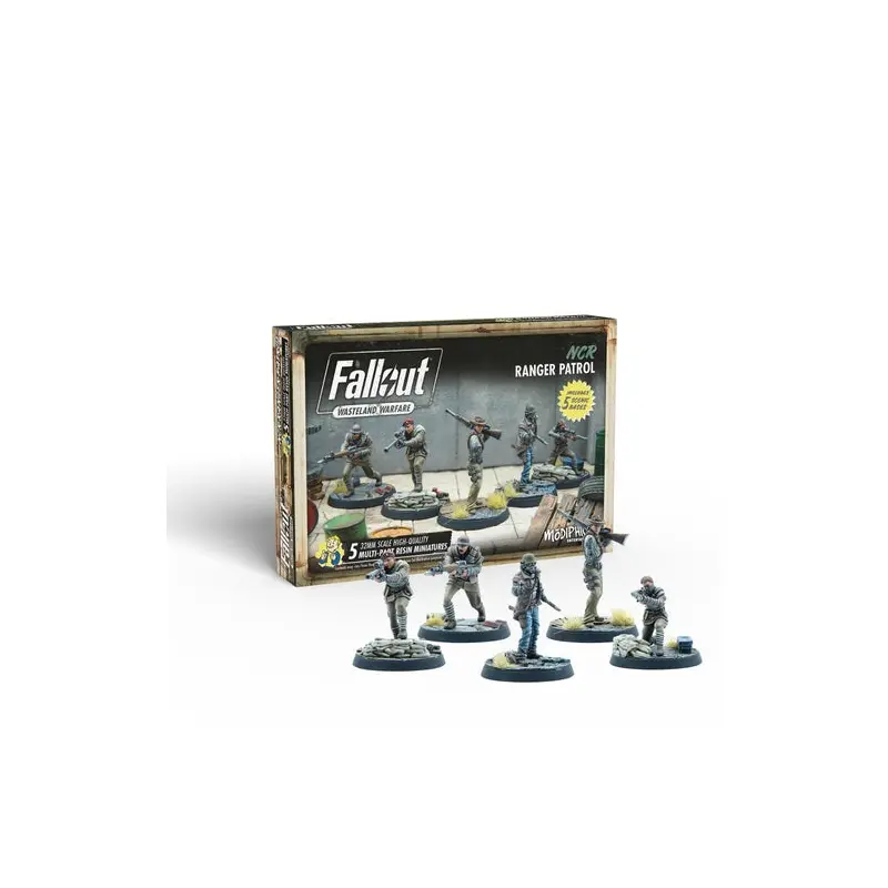 Fallout Wasteland Warfare - NCR Ranger Patrol