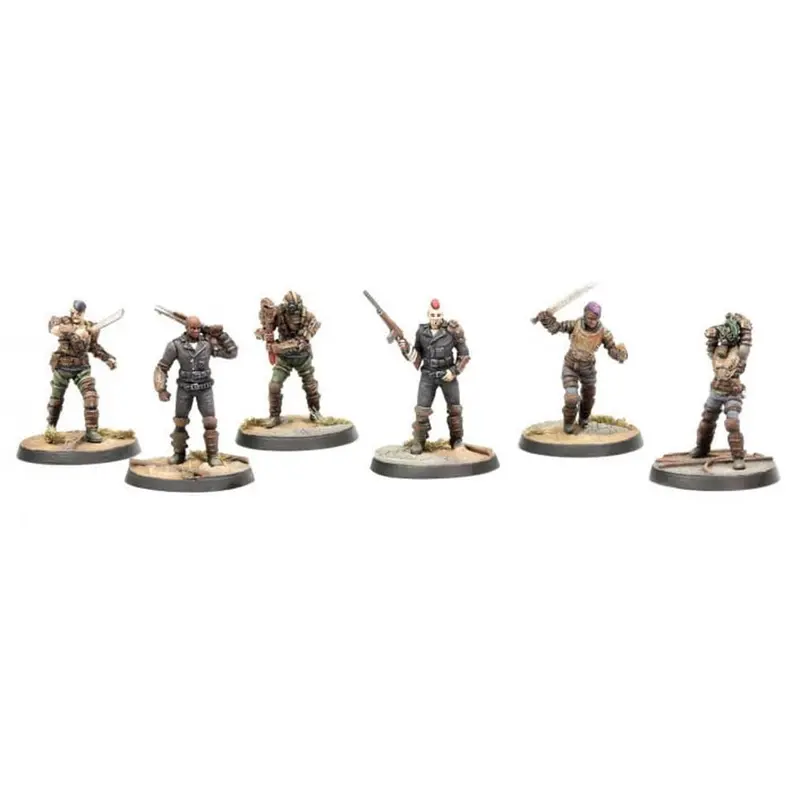 Fallout Wasteland Warfare - Raiders Psychos and Scavvers