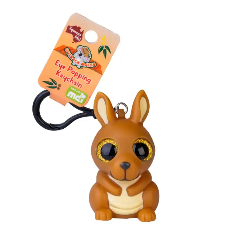 Eye Popping Keychain Kangaroo