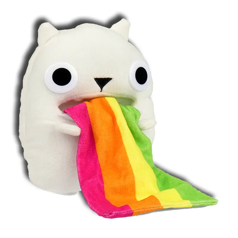 Exploding Kittens Rainbow-Ralphing Cat Plushie