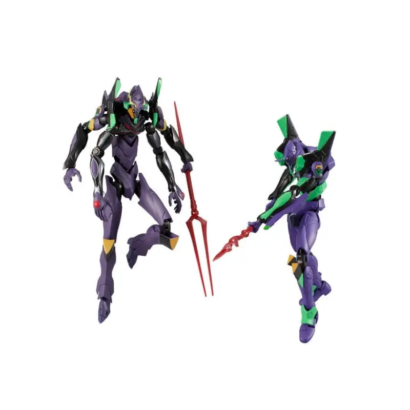 EVA Frame Evangelion New Theatrical Ed: Unit 01 Vs Unit 13 Set W/O Gum