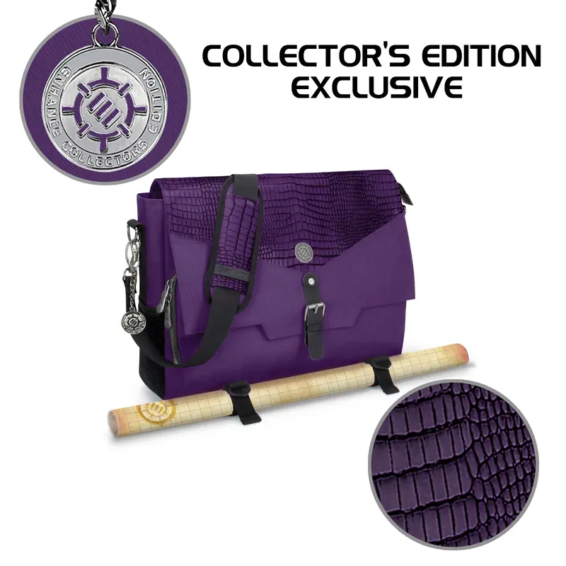 Enhance Tabletop RPG Players Bag Collectors Edition Purple
