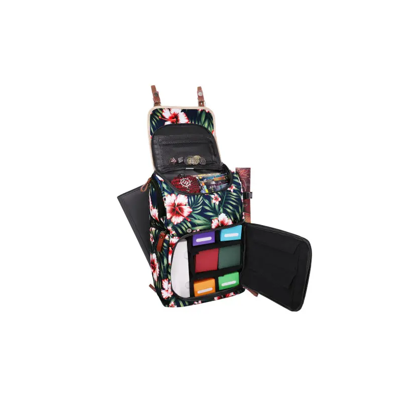Enhance Designer Edition - Full Size Trading Card Storage Box Backpack - Tropical