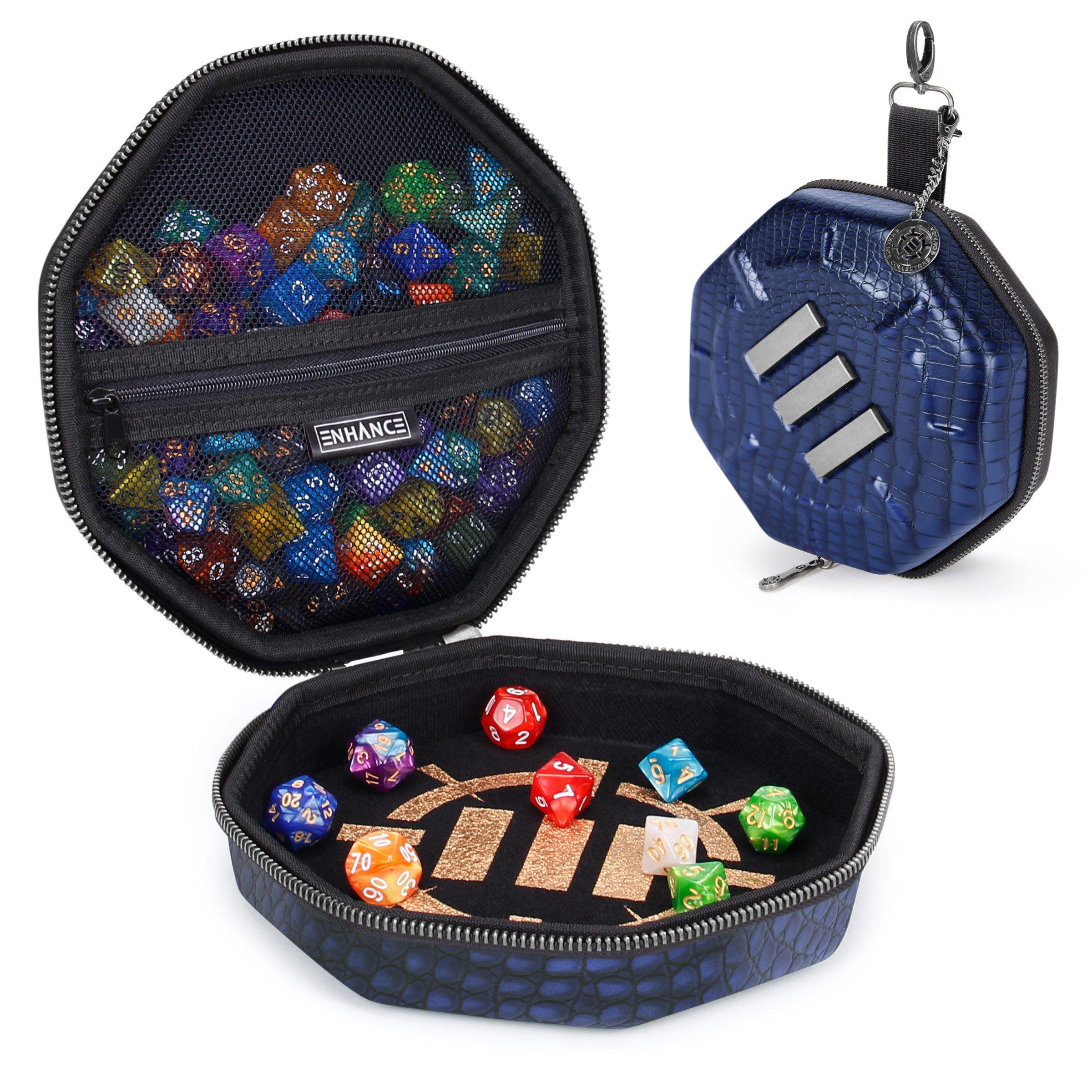 Enhance - Tabletop Collector's Dice Case - Blue (Preorder)