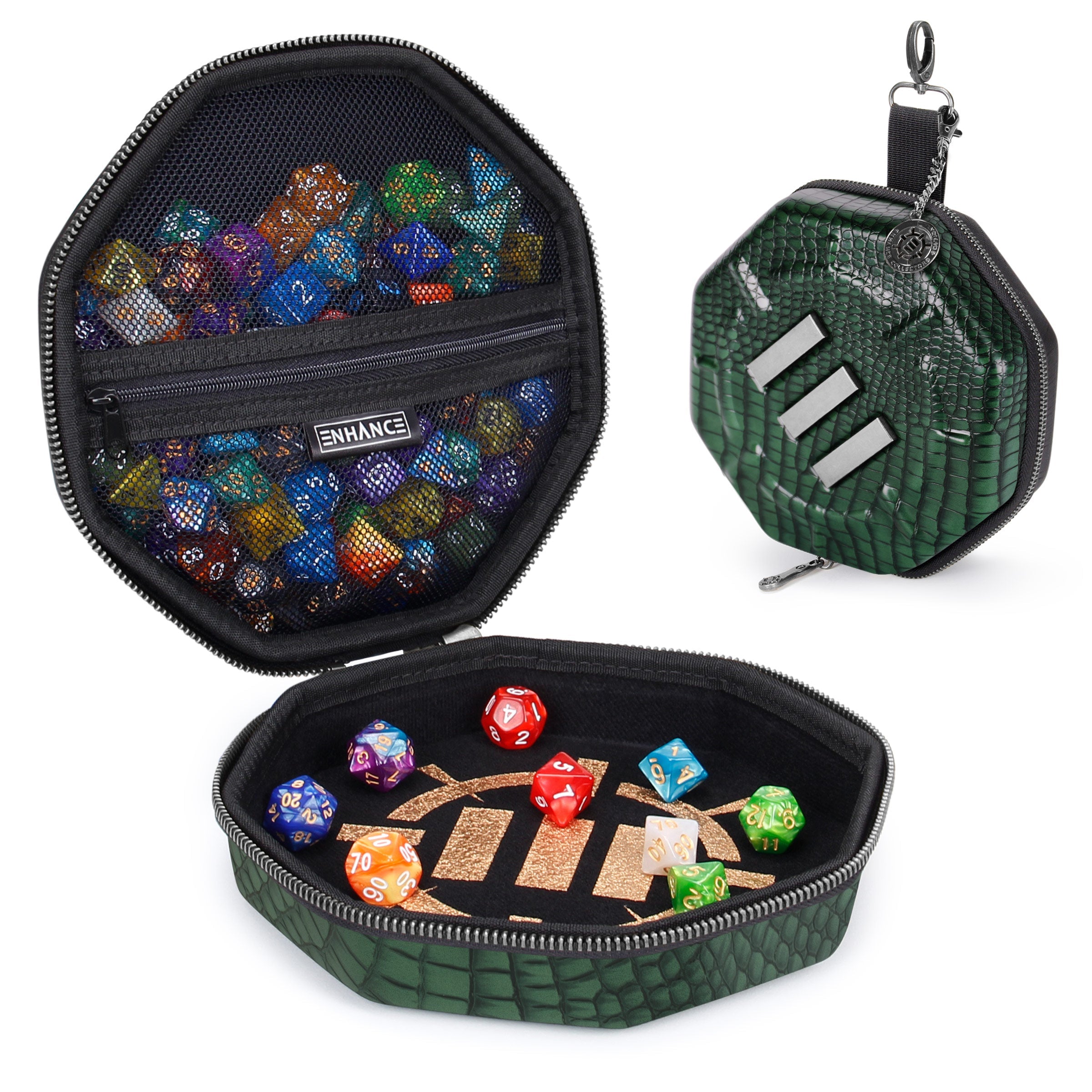 Enhance - Tabletop Collector's Dice Case - Green (Preorder)