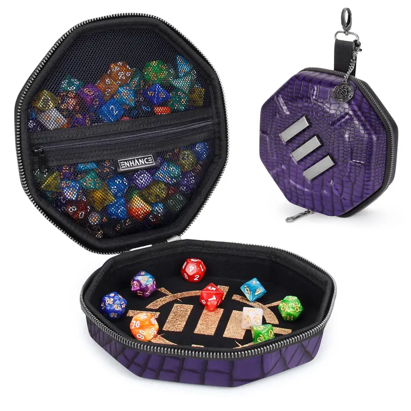 Enhance - Tabletop Collector's Dice Case - Purple (Preorder)