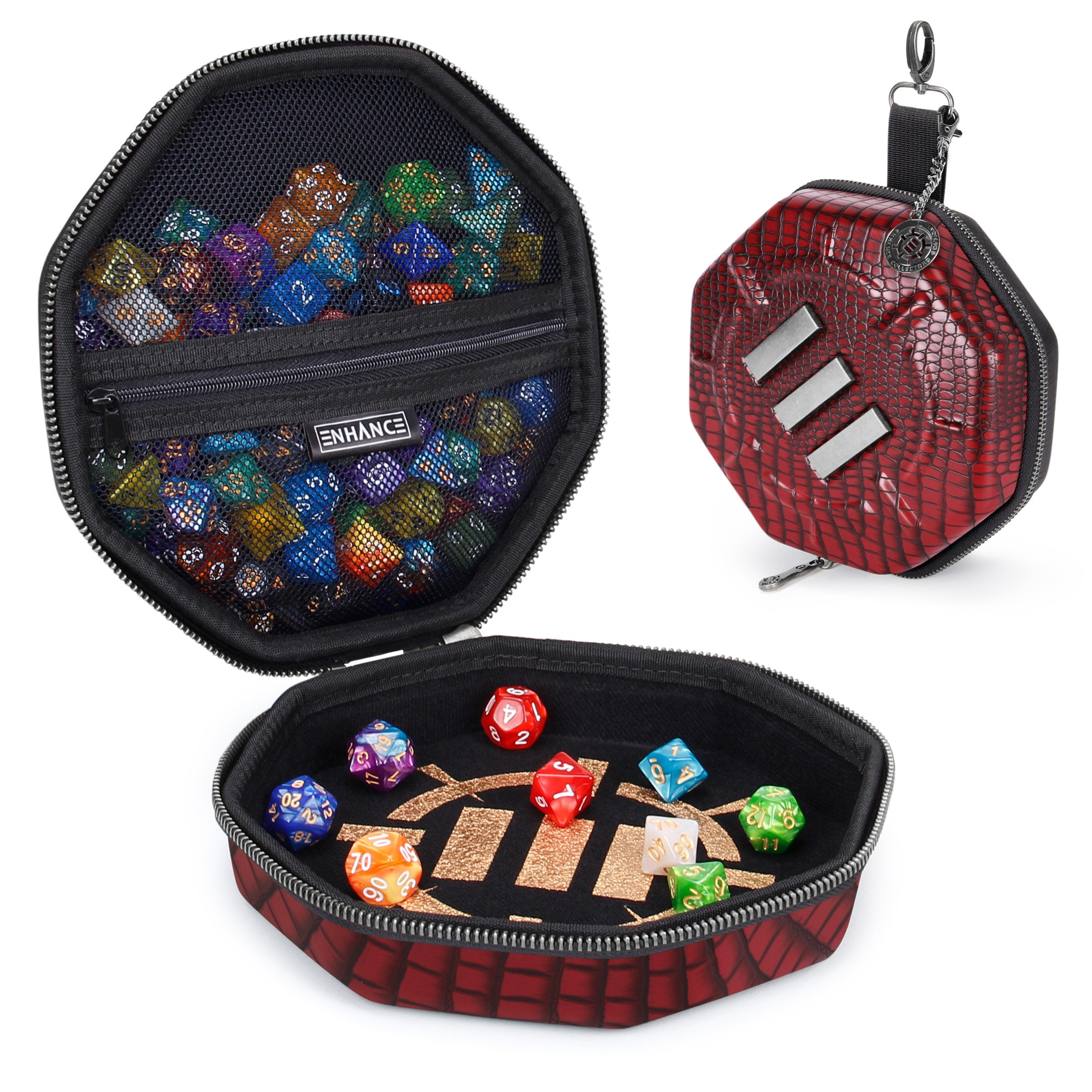 Enhance - Tabletop Collector's Dice Case - Red (Preorder)