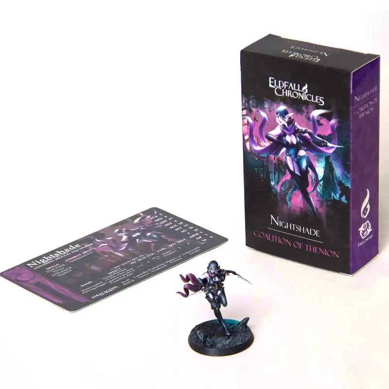 Eldfall Chronicles Nightshade Miniature (ELDSMNS01)