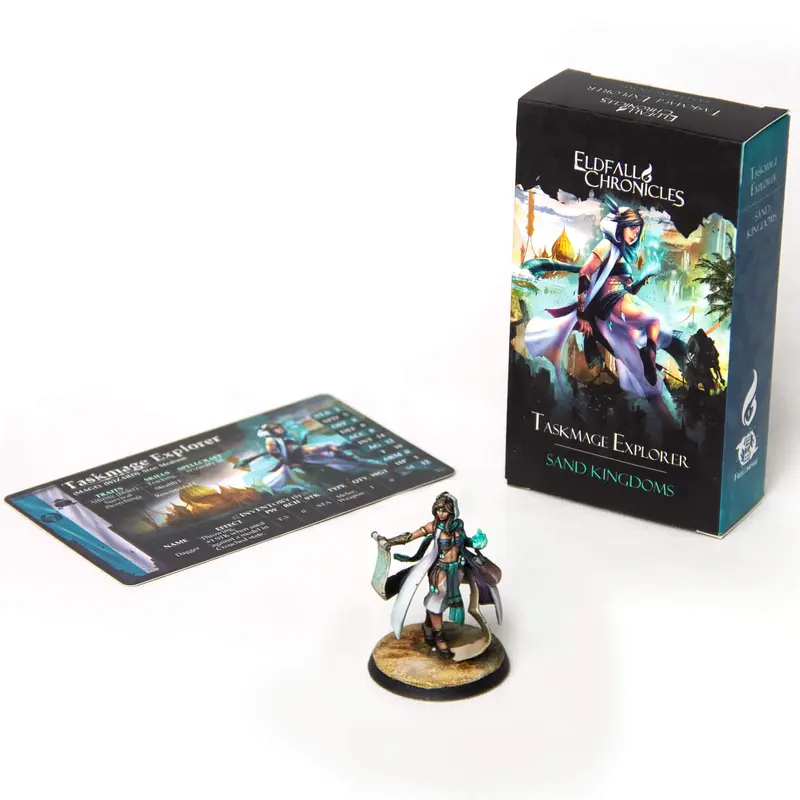 Eldfall Chronicles Taskmage Explorer Miniature (ELDSMTE01)