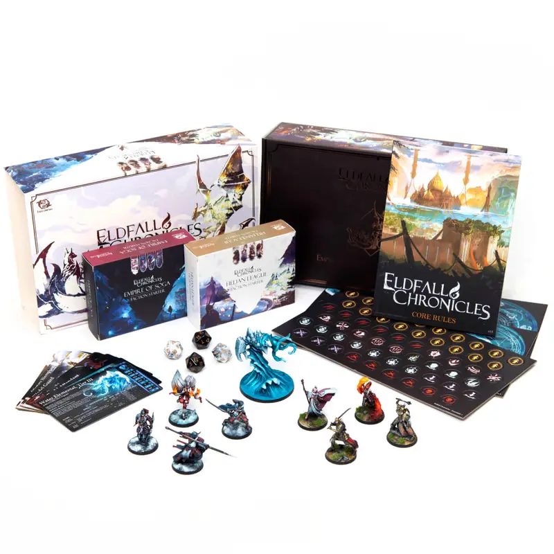 Eldfall Chronicles Two-Player Starter Set: Empire of Soga vs Helian League (ELDST01)