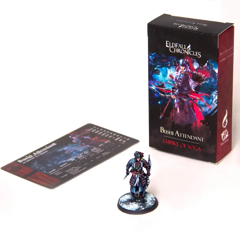Eldfall Chronicles Bushi Attendant Miniature (ELDSMBA01)