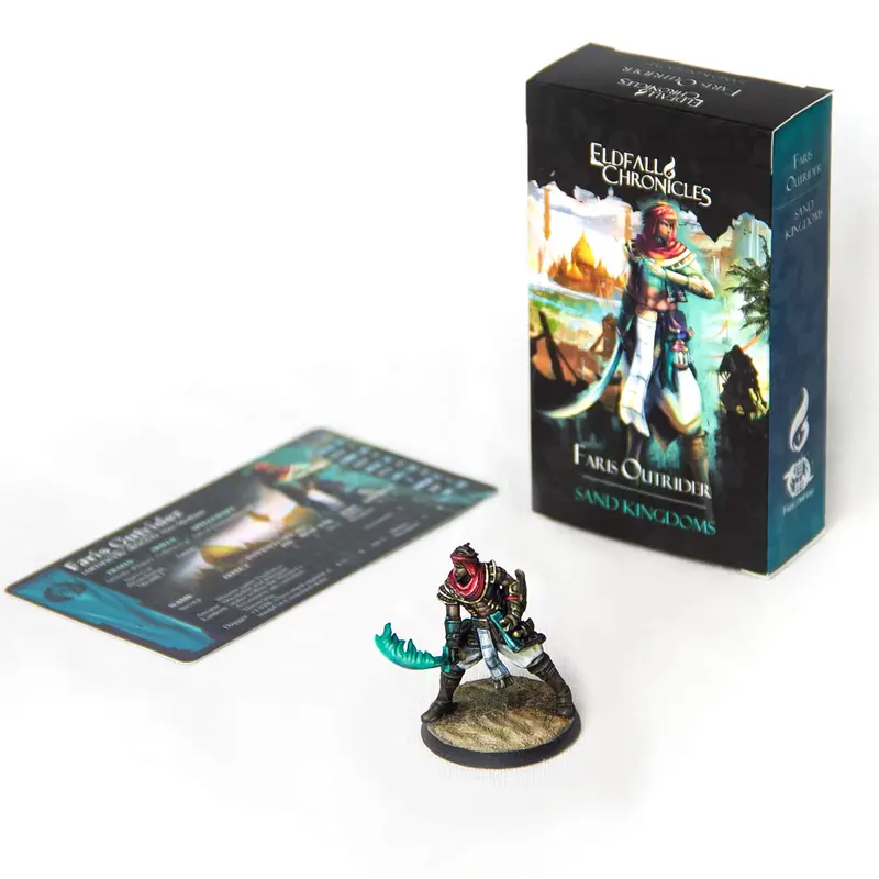 Eldfall Chronicles Faris Outrider Miniature (ELDSMFO01)
