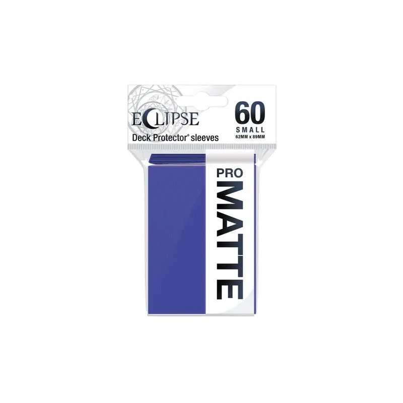 Eclipse Matte Small Sleeves 60 pack Royal Purple