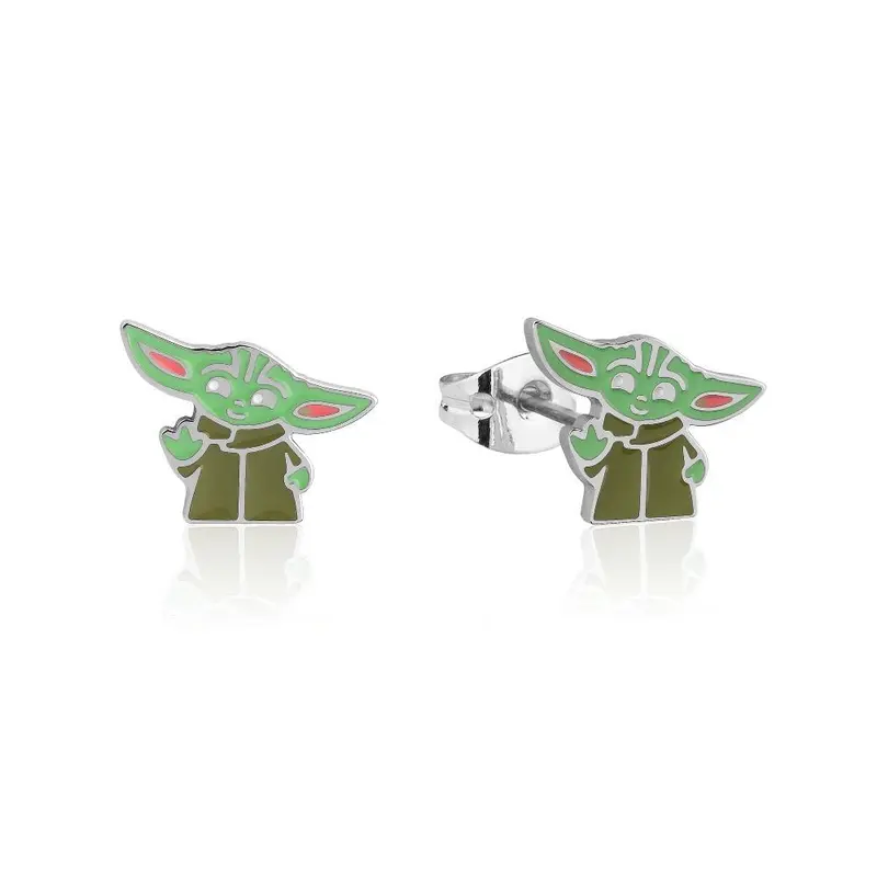 ECC Grogu Enamel Stud Earrings