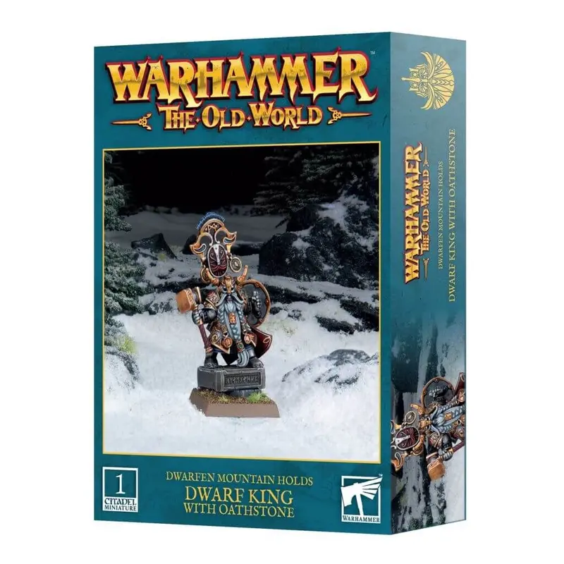Dwarfen Mountain Holds: Dwarf King With Oathstone (10-16)