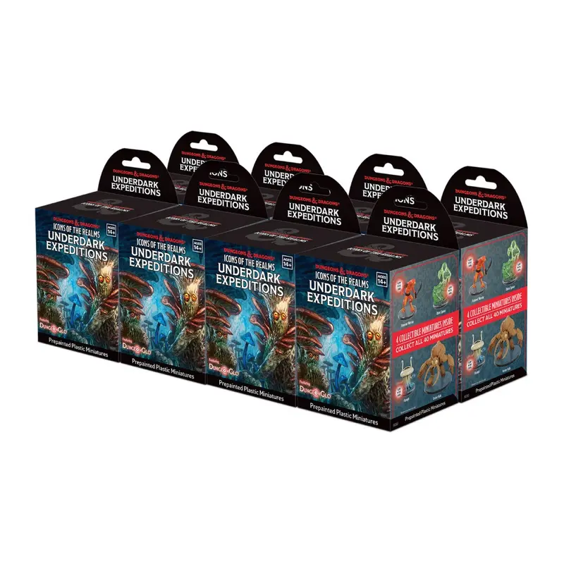 Dungeons and Dragons Icons of the Realms Underdark Expeditions  Booster Brick