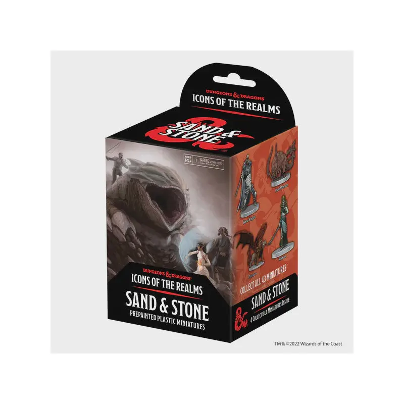 Dungeons and Dragons Icons of the Realms Sand and Stone Booster