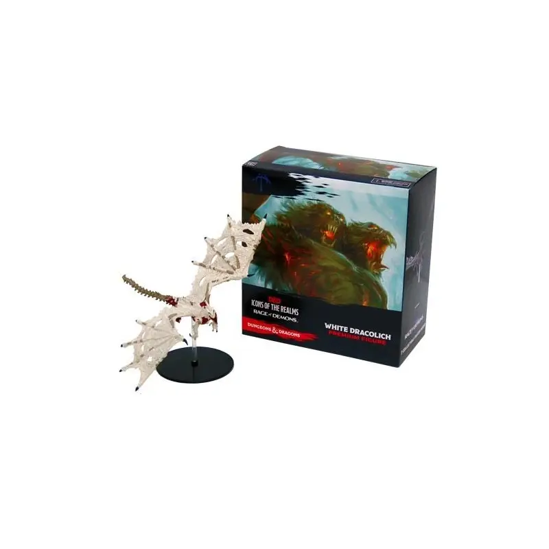 Dungeons and Dragons - Icons Of The Realms Rage Of Demons White Dracolich