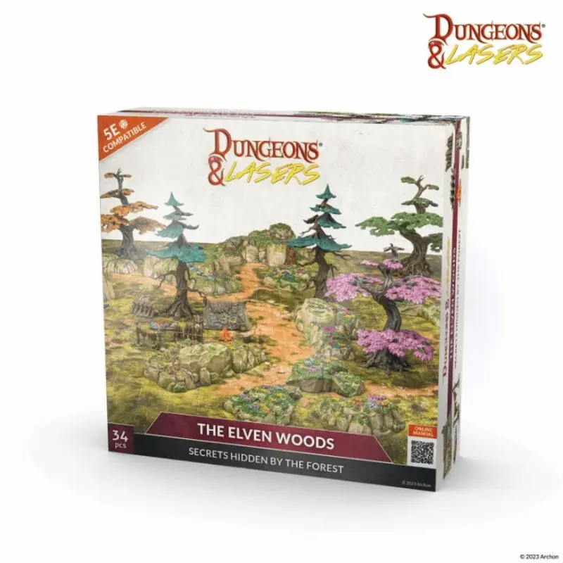 Dungeons & Lasers: Starter Sets - The Elven Wood