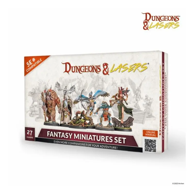 Dungeons & Lasers: Fantasy Miniatures Set - 237967