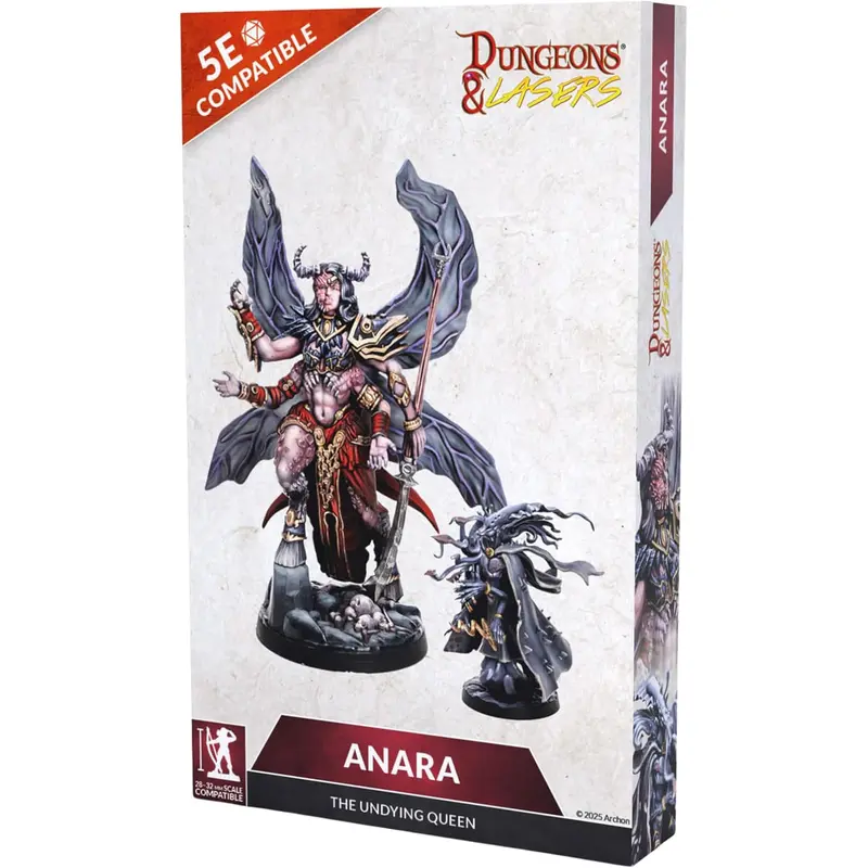 Dungeons & Lasers: Miniatures - Anara - The Undying Queen