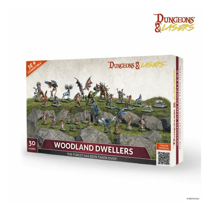 Dungeons & Lasers Miniatures - Woodland Dwellers (DNL0068)