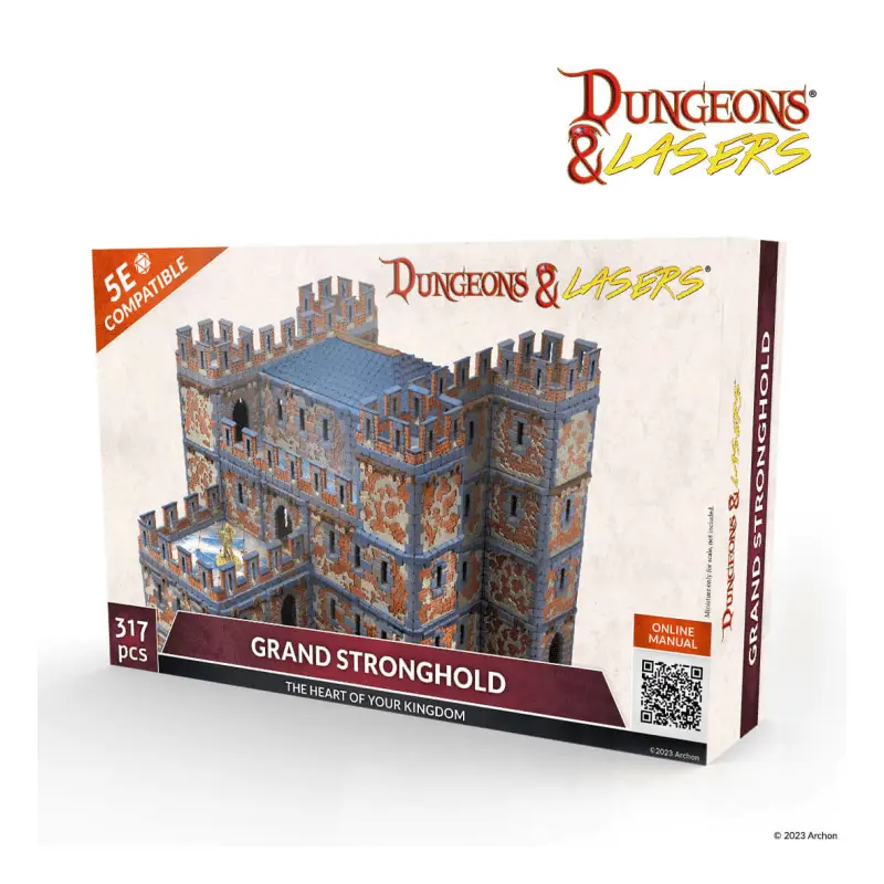 Dungeons & Lasers Starter Sets Scale Model - Grand Stronghold