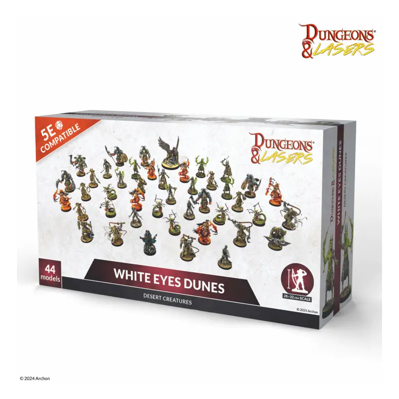 Dungeons & Lasers Miniatures - White Eyes Dunes (DNL0102)