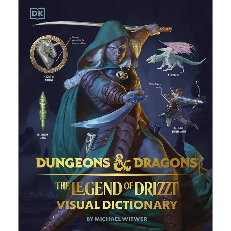 Dungeons & Dragons The Legend of Drizzt - Visual Dictionary
