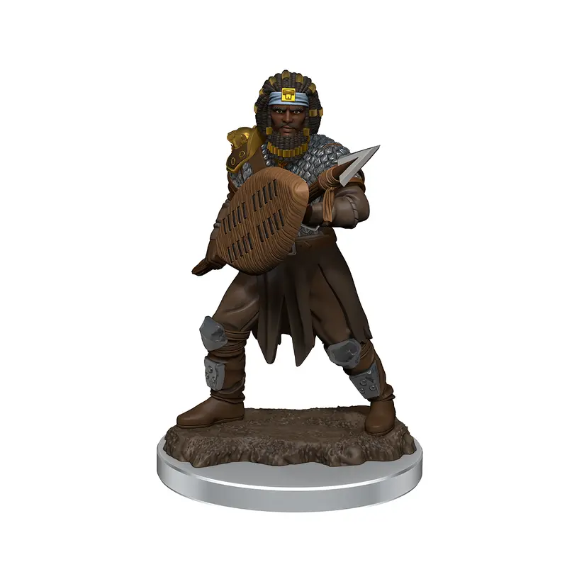 Dungeons & Dragons Premium Painted Figures Human Fighter Male