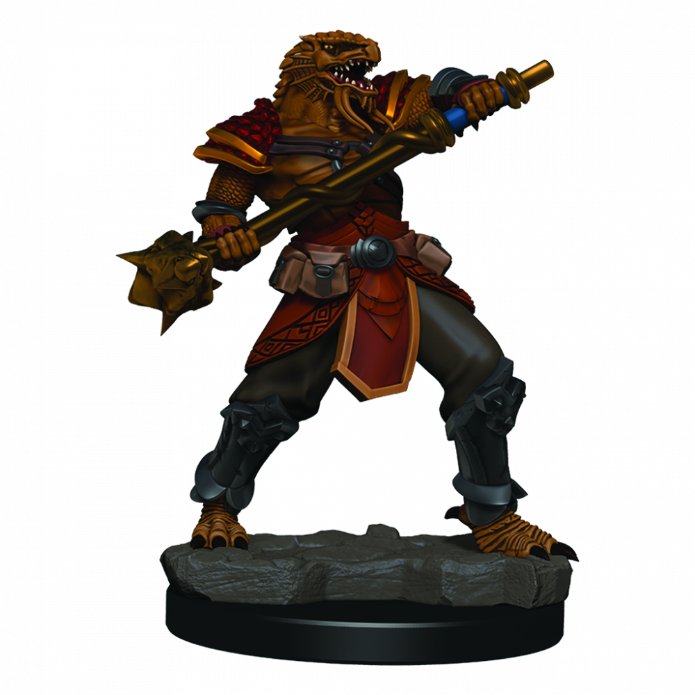 Dungeons & Dragons Premium Painted Figures Male Dragonborn Fighter