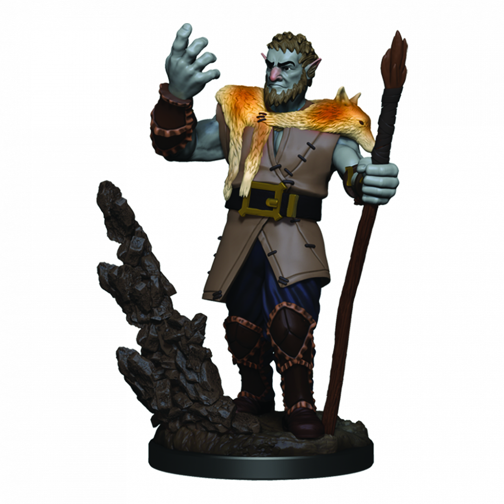 Dungeons & Dragons Premium Painted Figures Male Firbolg Druid