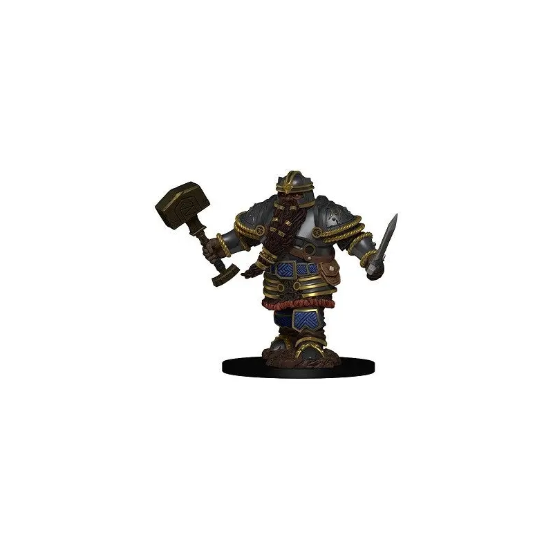 Dungeons & Dragons Premium Figures Dwarf Male Fighter