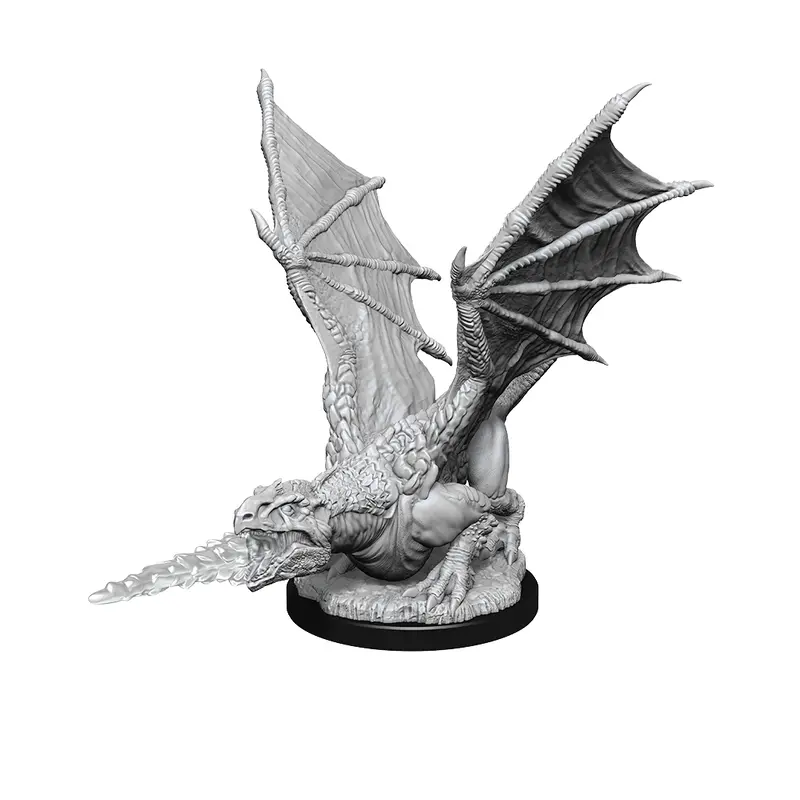 Dungeons & Dragons Nolzurs Marvelous Unpainted Miniatures White Dragon Wyrmling