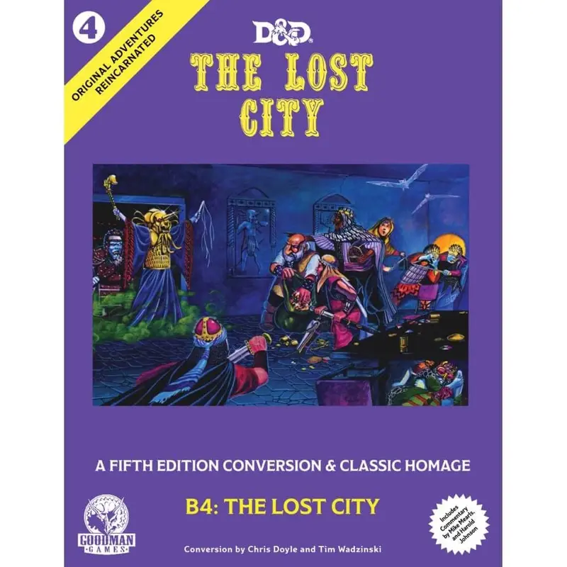 Dungeons & Dragons Original Adventures Reincarnated #4 The Lost City