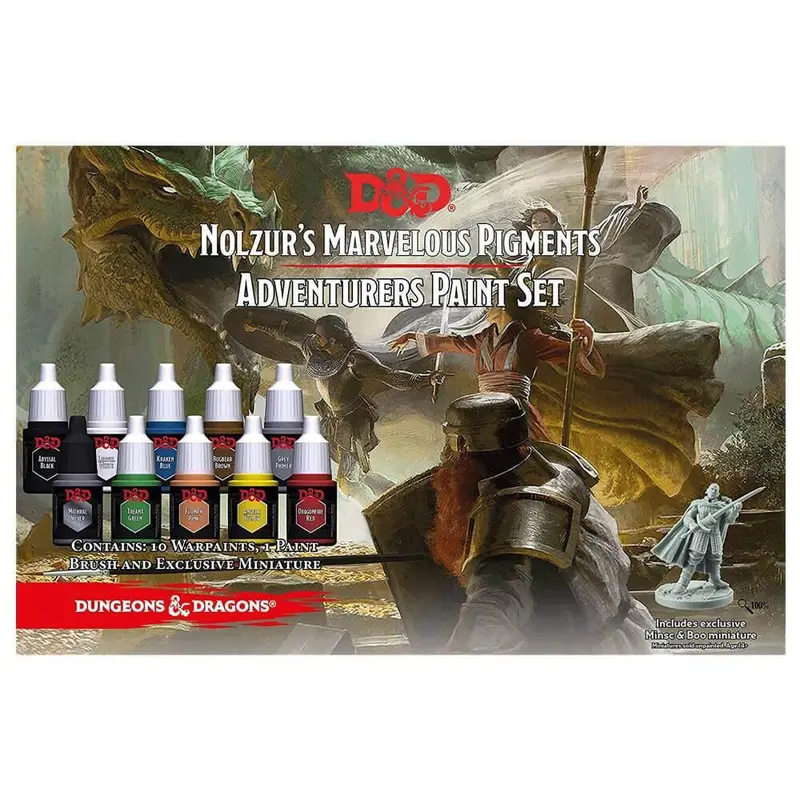 D&D Nolzurs Marvelous Pigments Adventurers Paint Set