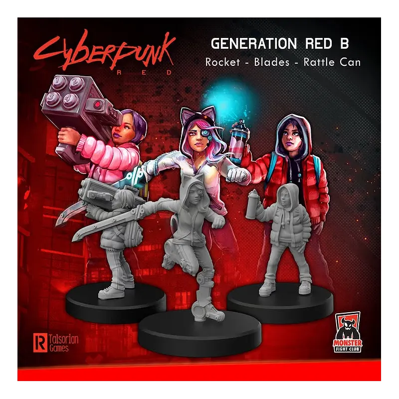 Cyberpunk Red RPG: Generation Red B